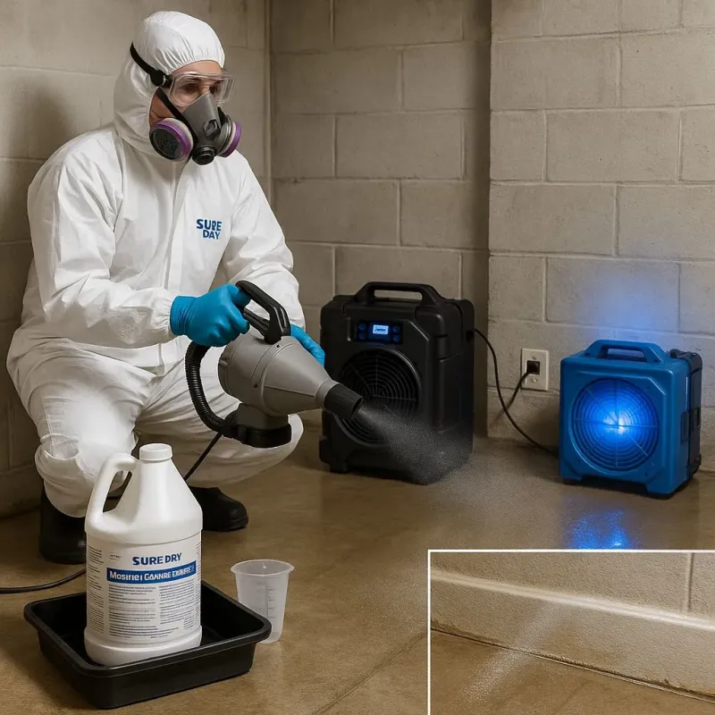 Sanitization and Odor Removal process in Houghton Lake, MI
