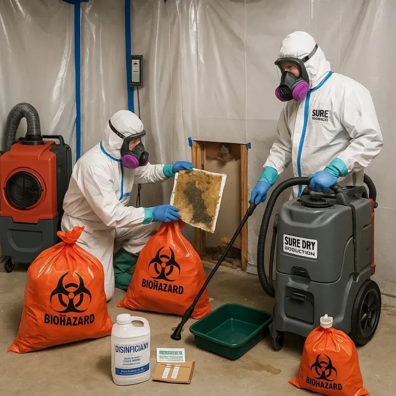 Contaminated Water Handling Protocols process in Houghton Lake, MI