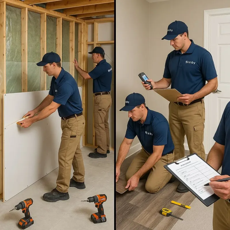 Repairs and Reconstruction process in Houghton Lake, MI